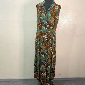 JBS Women's Floral Summer Maxi Dress